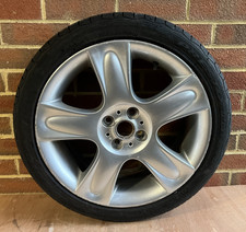 MINI Cooper S 17 Inch R91 5 Spoke Star Bullet Silver Alloy Wheel RIM R53 R50 R52