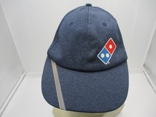 Dominos Pizza Hat Cap Strap Back Mens One Size Blue Reflective Uniform