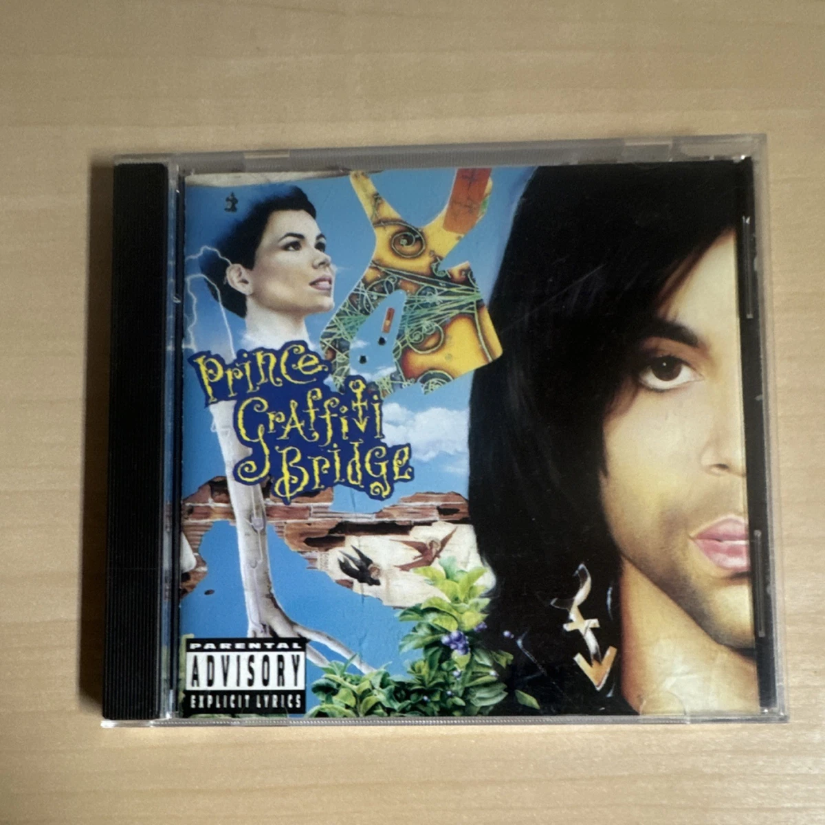 Prince Graffiti Bridge CD Pop Album Paisley Park 1990 Parental