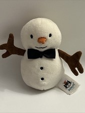 Jellycat Snowman Festive Folly - Christmas Snowman Plush - Retired - Rare