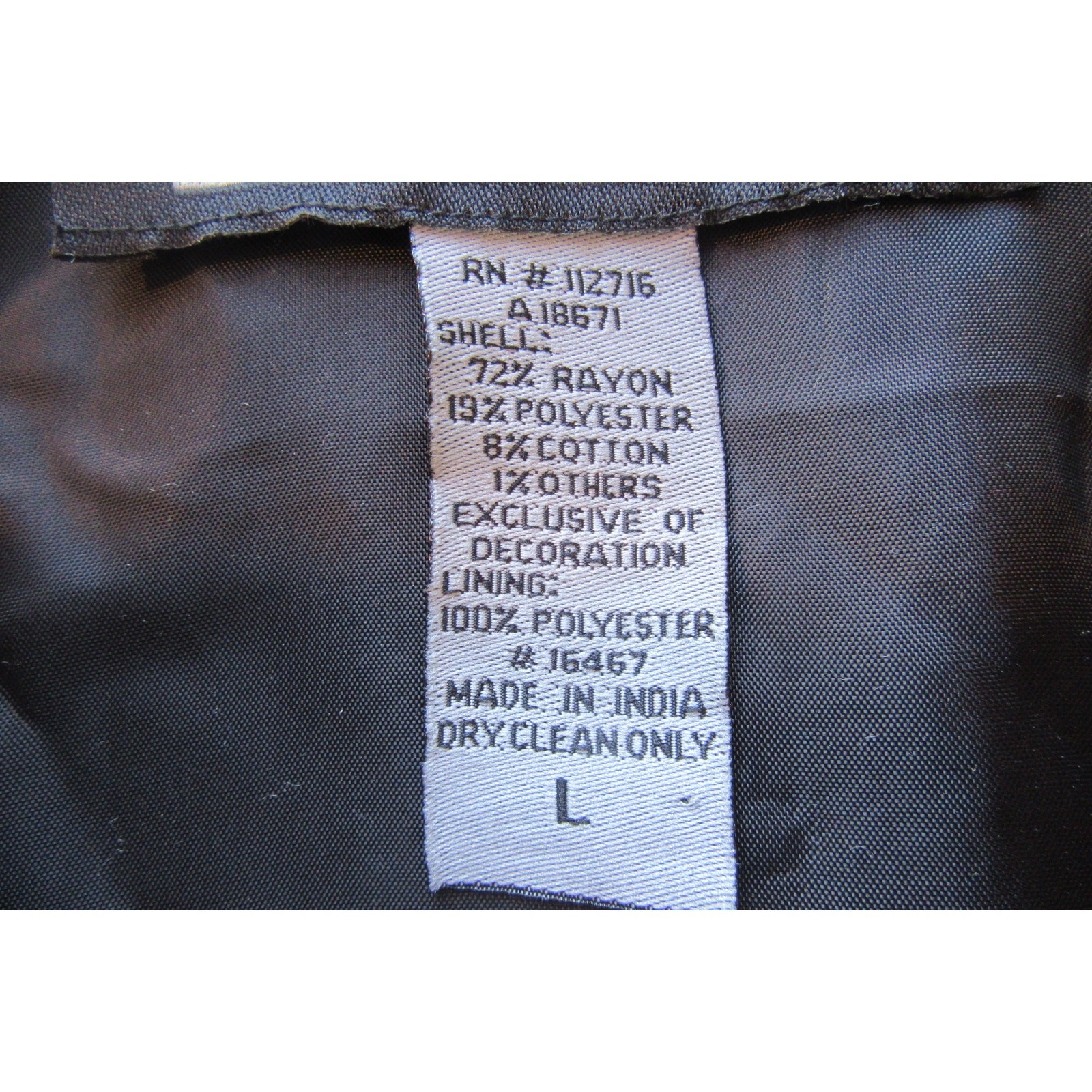 (2) Indigo Moon Jackets Patchwork Tapestry Artsy … - image 5