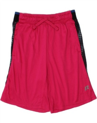 Russell Athletic Mädchen Sport Shorts 10-11 Jahre Large pink Colourblock WY04