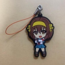 The Melancholy of Haruhi Suzumiya Anime 10th Anniversary Rubber Charm Strap