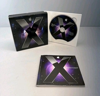 Apple Mac OS X Leopard Version 10.5 MB427Z/A komplett, originalverpackt 