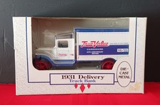 Die-Cast 1931 Hawkeye True Value Delivery Truck Bank, ERTL 1991