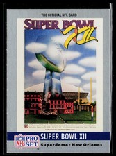 1990 Pro Set #12 Super Bowl Super Bowl Collectibles