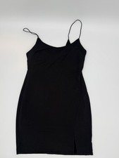 Urban Outfitters Black Mini Slip Dress Y2K 90’s Women’s Size Small Chic Party