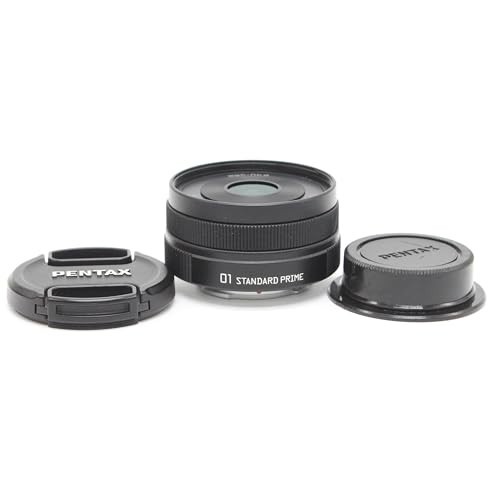 PENTAX Q Mount Lens 01 Standard Prime Black F1.9 8.5mm Excellent
