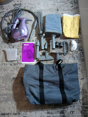 #ad Shark Handheld Corded Steam Cleaner with Accessories and Storage Bag $45.00