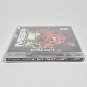 Metropolis Street Racer (Sega Dreamcast, 2001) Complete, CIB - Tested