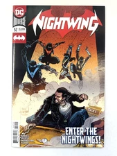 DC NIGHTWING (2019) #52 Key 1st App Hutch NM- (9.2) Ships FREE!