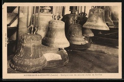 AK Notre-Dame-de-Buglose, Quelques-unes des soixante cloches du Carillon, Glock 