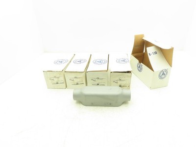 Appleton Electric C125-M Condulet 1-1/4'' Mall Iron Type C Unilet Lot of 5