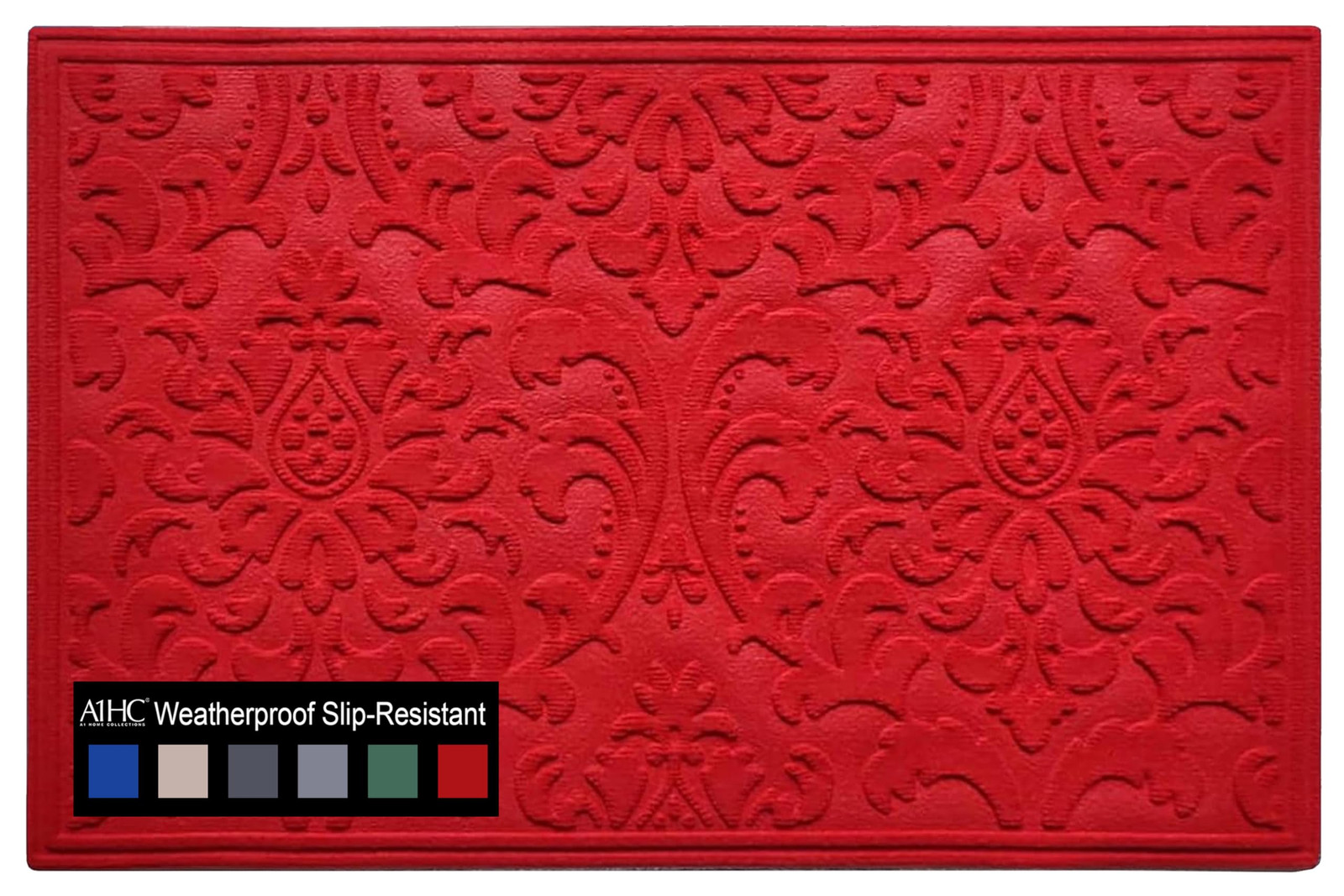 A1HC Indoor Outdoor Welcome Mat for Front and Back Entrances Large Durable Design