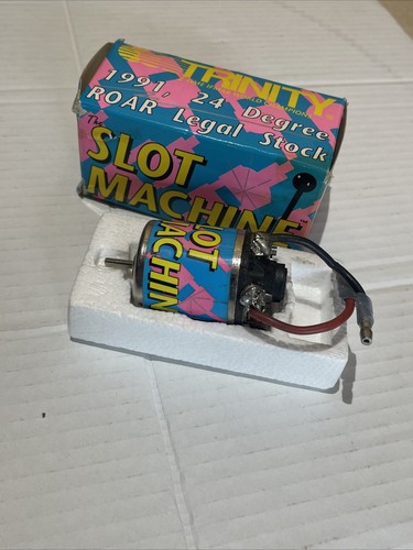 VTG Trinity Slot Machine Brushed Motor Roar 91 Stock Japan Associated Losi