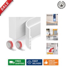 Versatile Self-Adhesive Door Sweep Seal for Cold Air Block & Noise Reduction