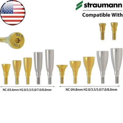 US Dental NC Healing Abutment Healing Closure Caps Fits Straumann ITI Bone Level