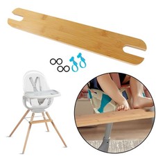 Verstellbare Fußstütze Bambus für Hochstuhl einfach zu montieren für IKEA