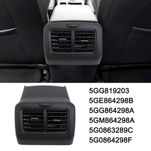 For Golf Dual Hole Rear AC Outlet Vent Compatible With Models from 2013 - Picture 5 of 12
