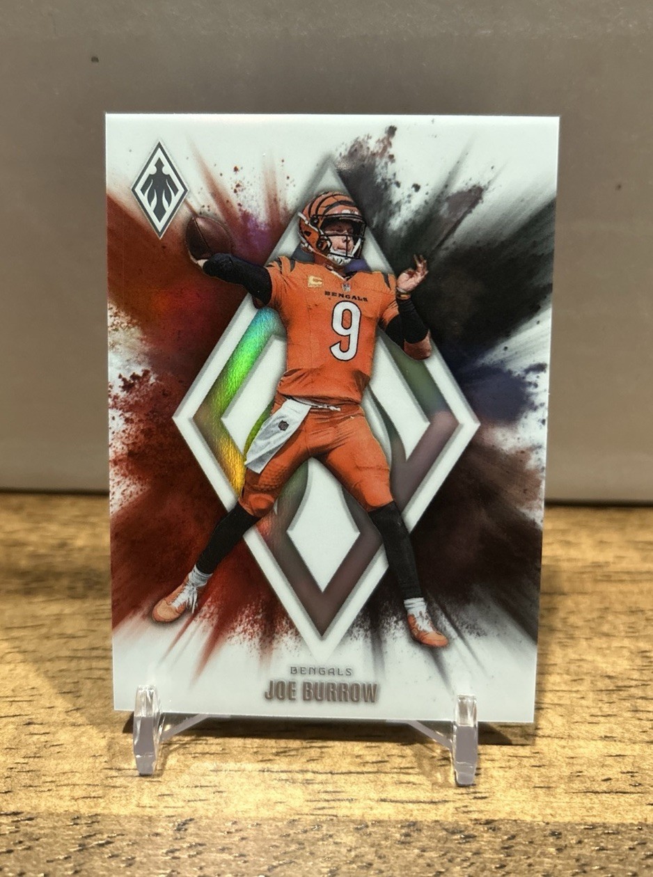 2025 Panini Phoenix Color Blast Joe Burrow #17 Colorblast Bengals Case Hit SP