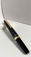 Pilot Elite 14K 585 Gold Nib F Vintage Fountain Pen Black 1974 Japan Cleaned