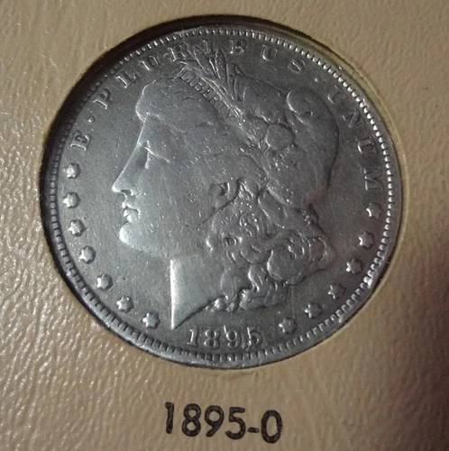 1895-O Morgan Silver Dollar - Solid VG details key from the New Orleans mint