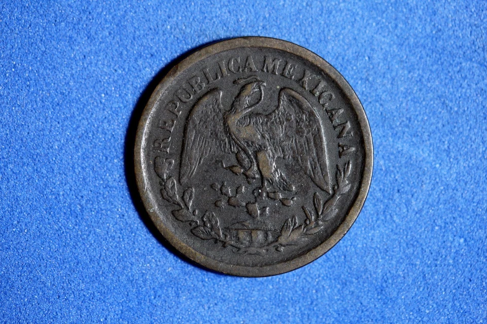 1903 Mexico 1 Centavo Copper Coin #M24372 - Image 2 of 2