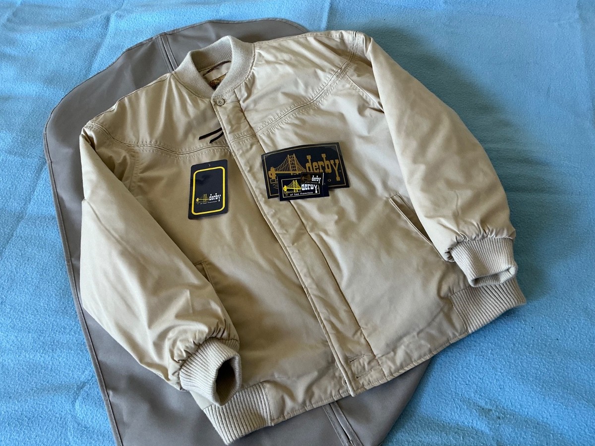 Derby Of San Francisco Jacket Extra Large (XL) Creme NWT | eBay