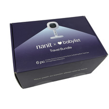 Nanit x Babylist Travel Bundle 6pc w/ Insights Basic Subscription N322BLULT
