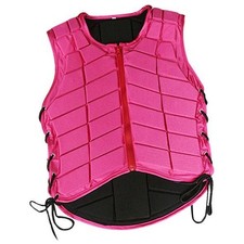 Sicherheits Reitweste mit EVA Polsterung, Reißverschluss und Stoßdämpfung