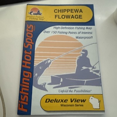 Chippewa Flowage Fishing Map Wisconsin Hot Spots L238