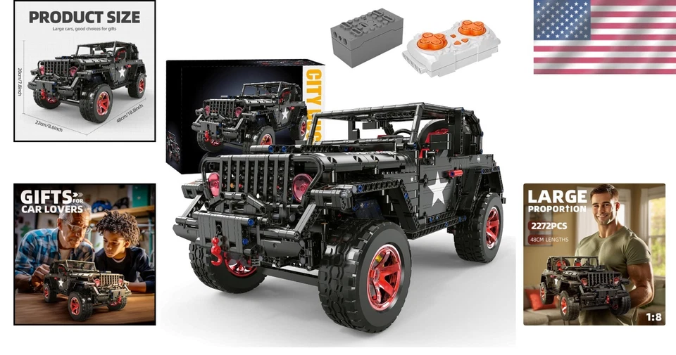 Technical Building Blocks Gift Set 2272PCS - Image 2 of 4