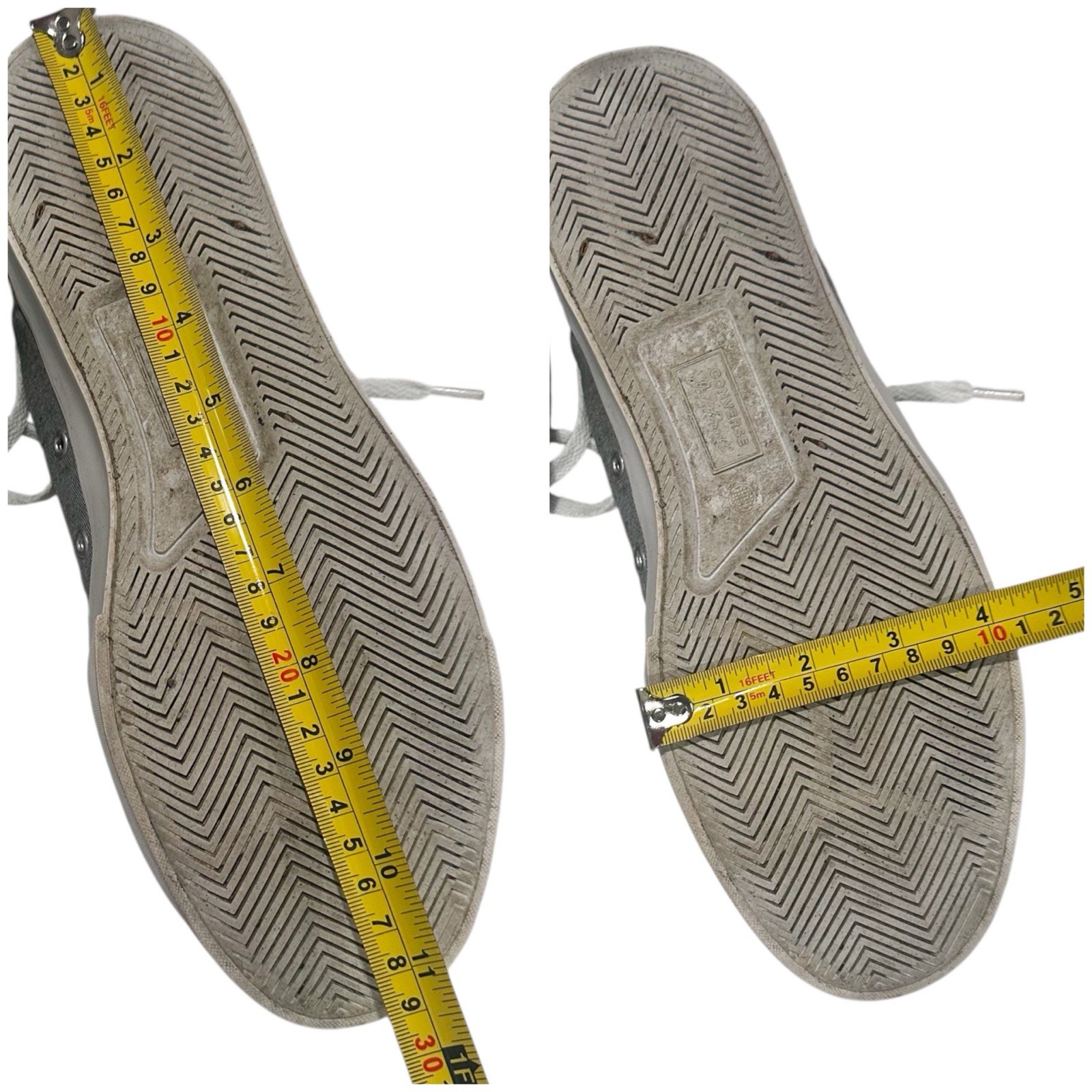 Gray Converse Jack Purcell sneakers — Carefully Chosen ❤️ Size W 11/M 9.5 thumbnail 10