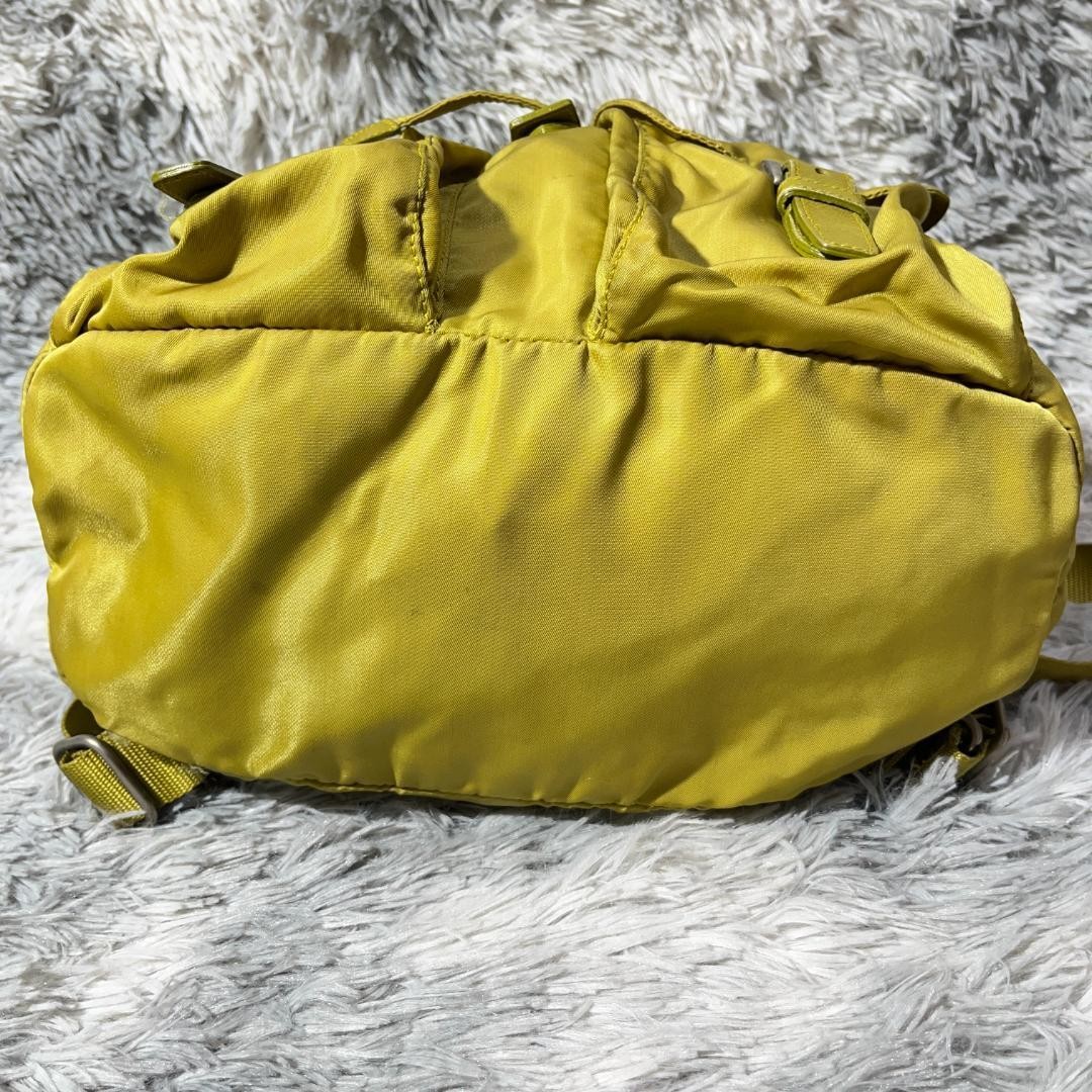 PRADA Backpack Nylon Triangle Plate from japan thumbnail 8