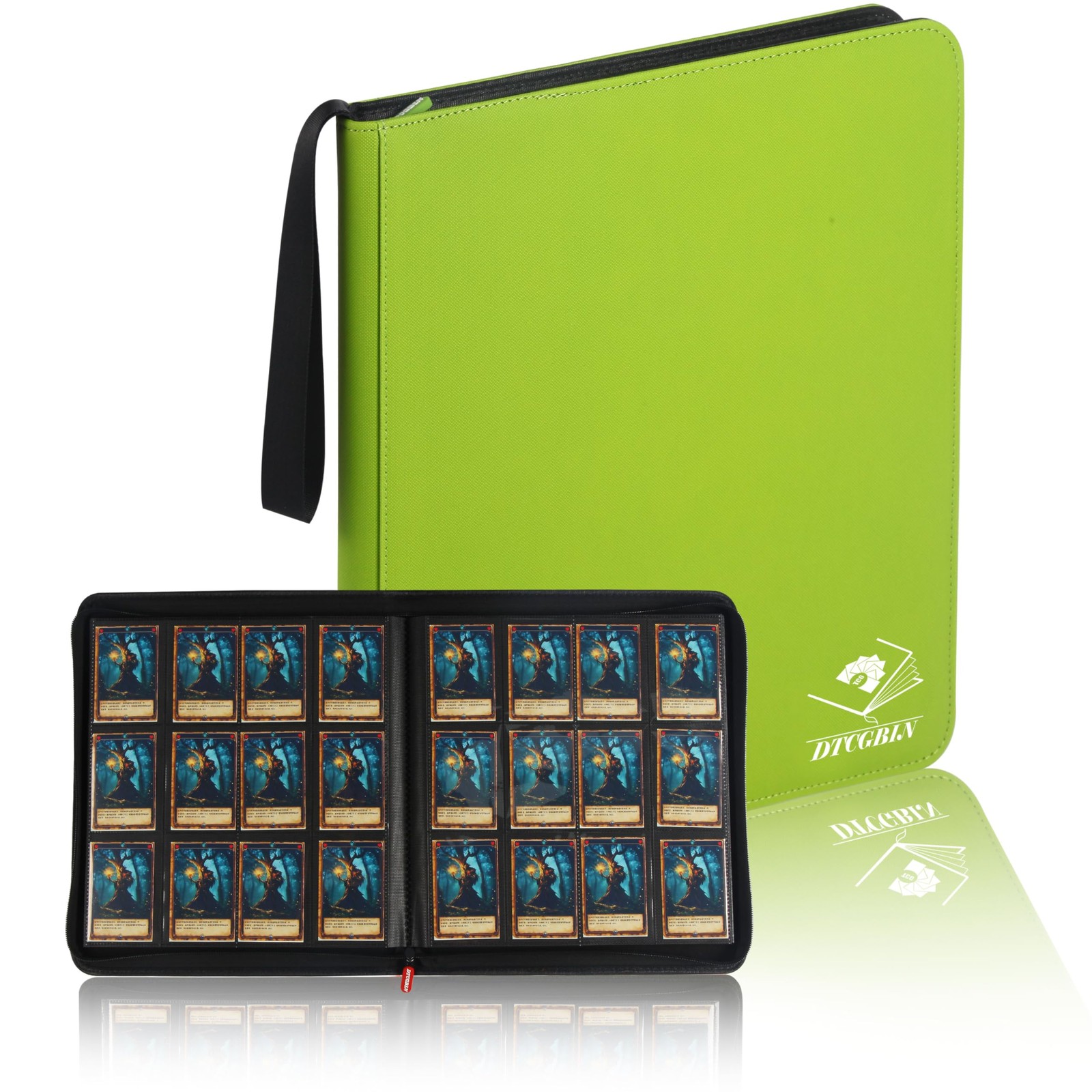 Premium 720-Card Trading Binder for PKM TCG MTG with 12-Pocket Pages