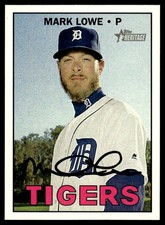 Mark Lowe 2016 Topps Heritage #626 Detroit Tigers 25225 Baseball Card
