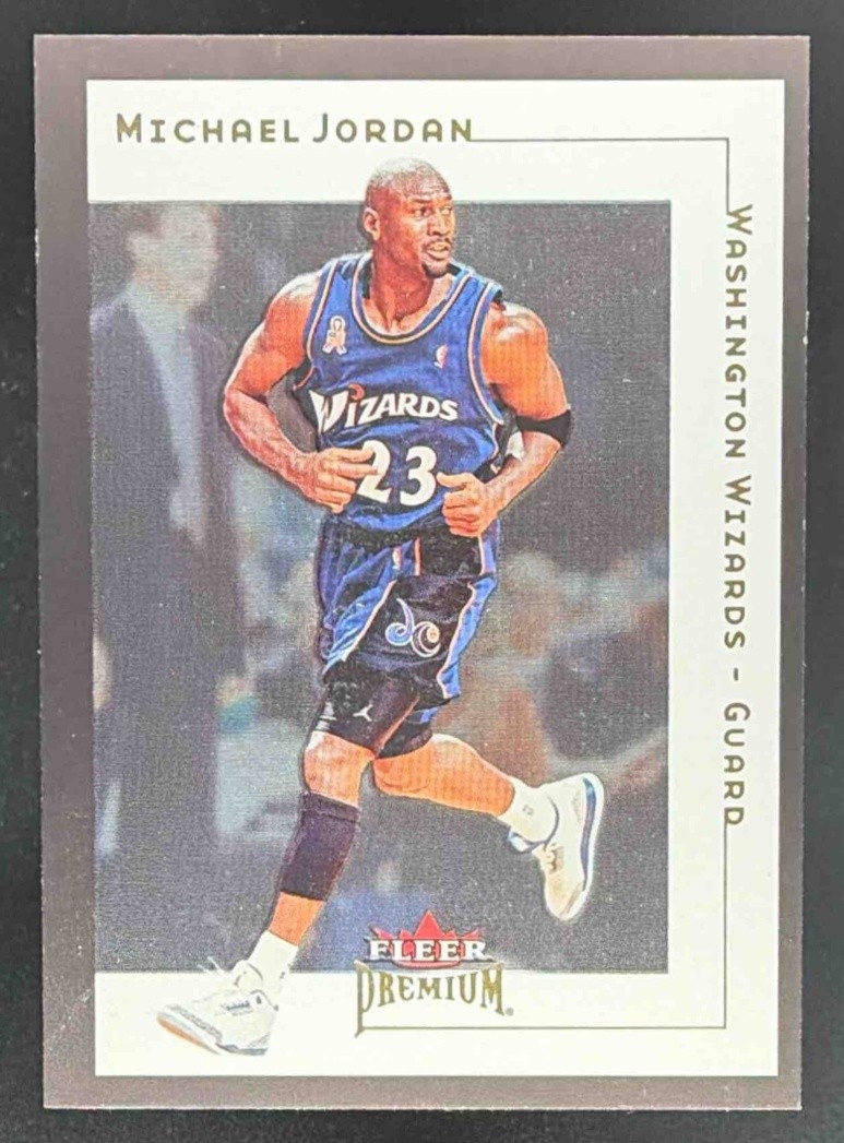2001-02 Fleer Basketball Premium Michael Jordan #5 Washington Wizards