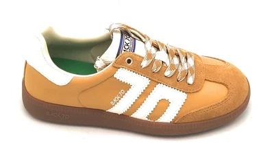 Back70 Ghost Sneaker En Tissu-Daim Jaune Curcuma Semelle En Caoutchouc S - Photo 1/4
