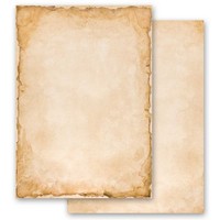 Briefpapier Vintage Din A4 Format 20 Blatt
