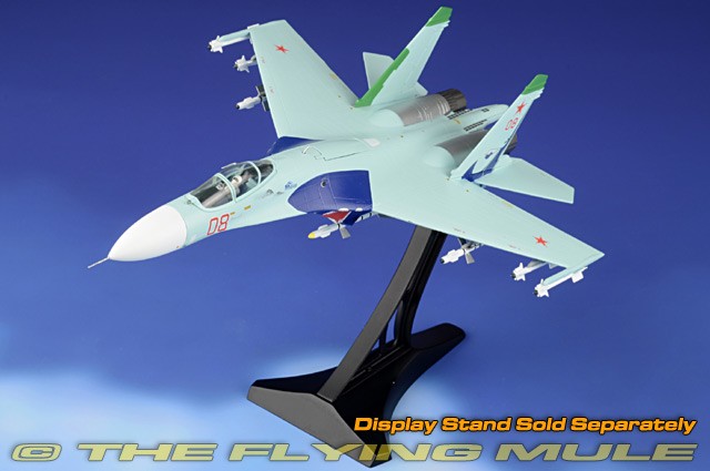 Herpa 1:72 Su-27 Flanker-B Russian Air Force 760th IISAP Red
