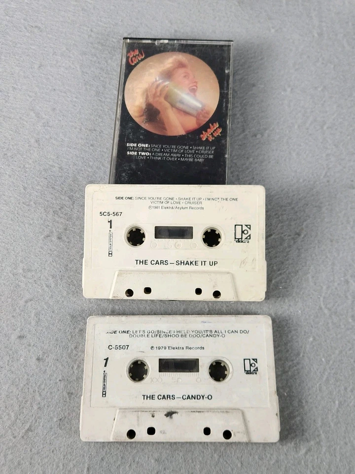 80s Pop Rock Cassette Lot 8 -Michael Jackson Cars Devo Asia Pat Benatar Untested Foto 4 de 4