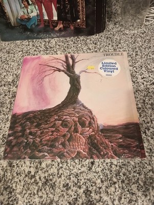TROUBLE Psalm 9 WHITE VINYL 12'' LP ORIGINAL 1984 Metal Blade 1st Pressing INSERT