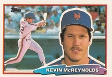 1988 Topps Big Baseball New York Mets Kevin McReynolds Trading Card
