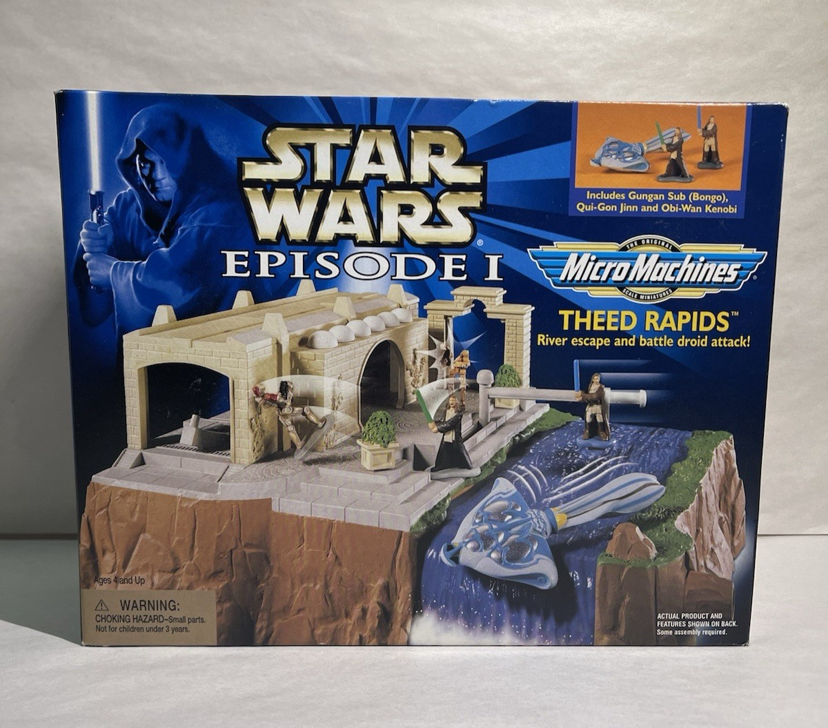 Star Wars Micro Machines Episode 1 Theed Rapids #79001 - Nib