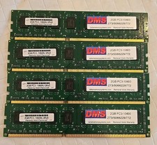 8GB 4x2GB DMS DDR3 PC3-10600U 2Rx8