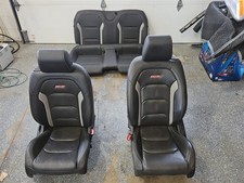 2016-2024 Camaro Ss Front Rear Leather Seats Heated Cooled 16-24