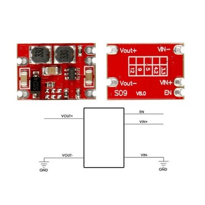 Power Module Adjustable 3.3V Output Automatic Bucking Boost Converters Board