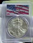 2001 US Silver Eagle $1 WTC Ground Zero Recovery PCGS MS69