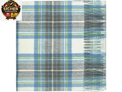 Oxfords Cashmere Reine Schurwolle Luxury Tartan Schal