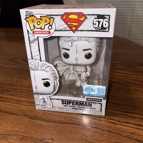 Funko Pop! DC Superman (Sketch) #576 LE 9500 Pieces Supreme w/Protector